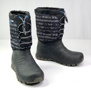 Merrell Snow Quest Lite snow boots grey black pixelated pixels waterproof 6